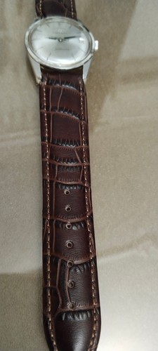 OROLOGIO VINTAGE ULTRA RARO CRONOMETRO AUTOMATICO CENTENARIO ETERNA MATIC BREVETTATO - Foto 7 di 22
