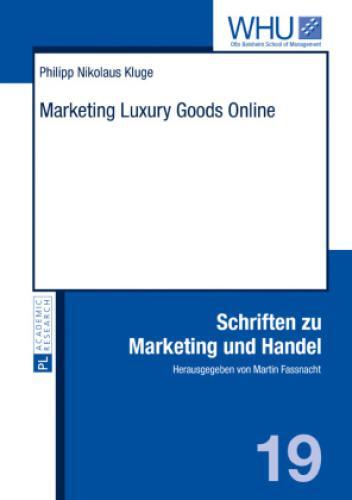 Thumbnail - Marketing Luxury Goods Online Dissertationsschrift 5403