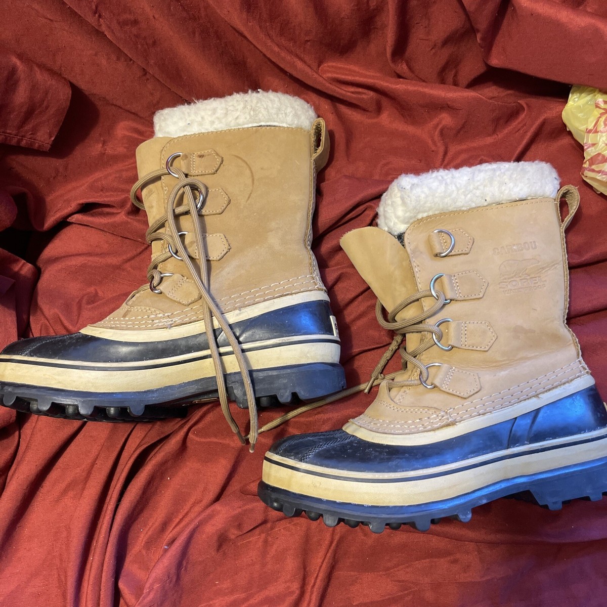 Sorel Caribou Buff Waterproof Winter Snow Boots NL 1005-280