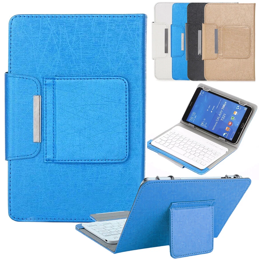 For Galaxy Tab A7 10.4 2020 T500/505 Removable Leather Shell Wireless Keyboard - Image 2 of 4