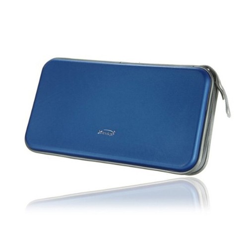 Portable Plastic 80 Disc CD DVD VCD Wallet Storage Bag Case Holder