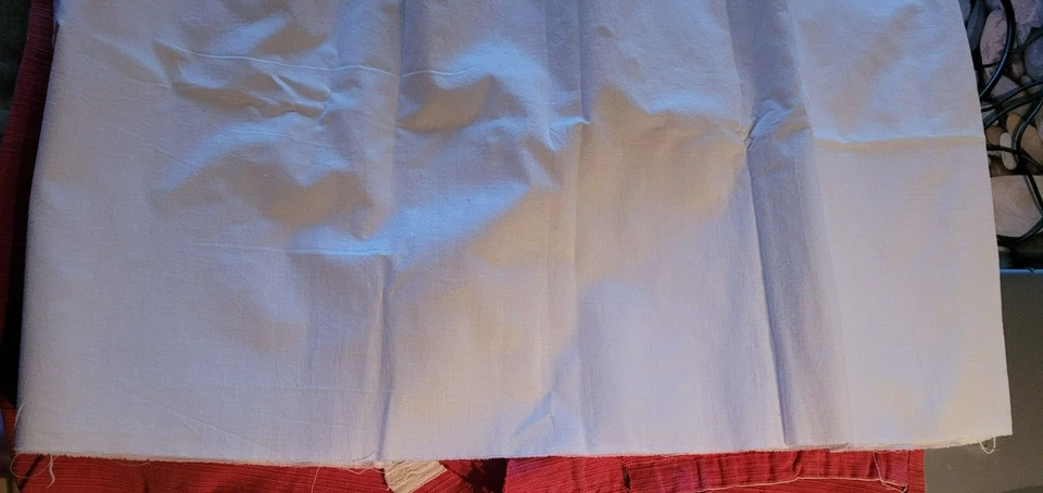 LINGE ANCIEN: NUISETTE EN COTON BORDURE CROCHET A LA MAIN - Photo 3/4