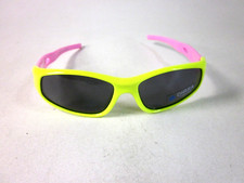 Lot of 4: DIRSA KIDS SPORTS STYLE POLARIZED SUNGLASSES, YELLOW/PINK, BLACK UV400