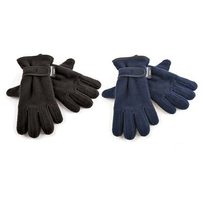 Kids Gloves Thinsulate Polar Fleece Glove With PVC Grip Boys Girls Winter