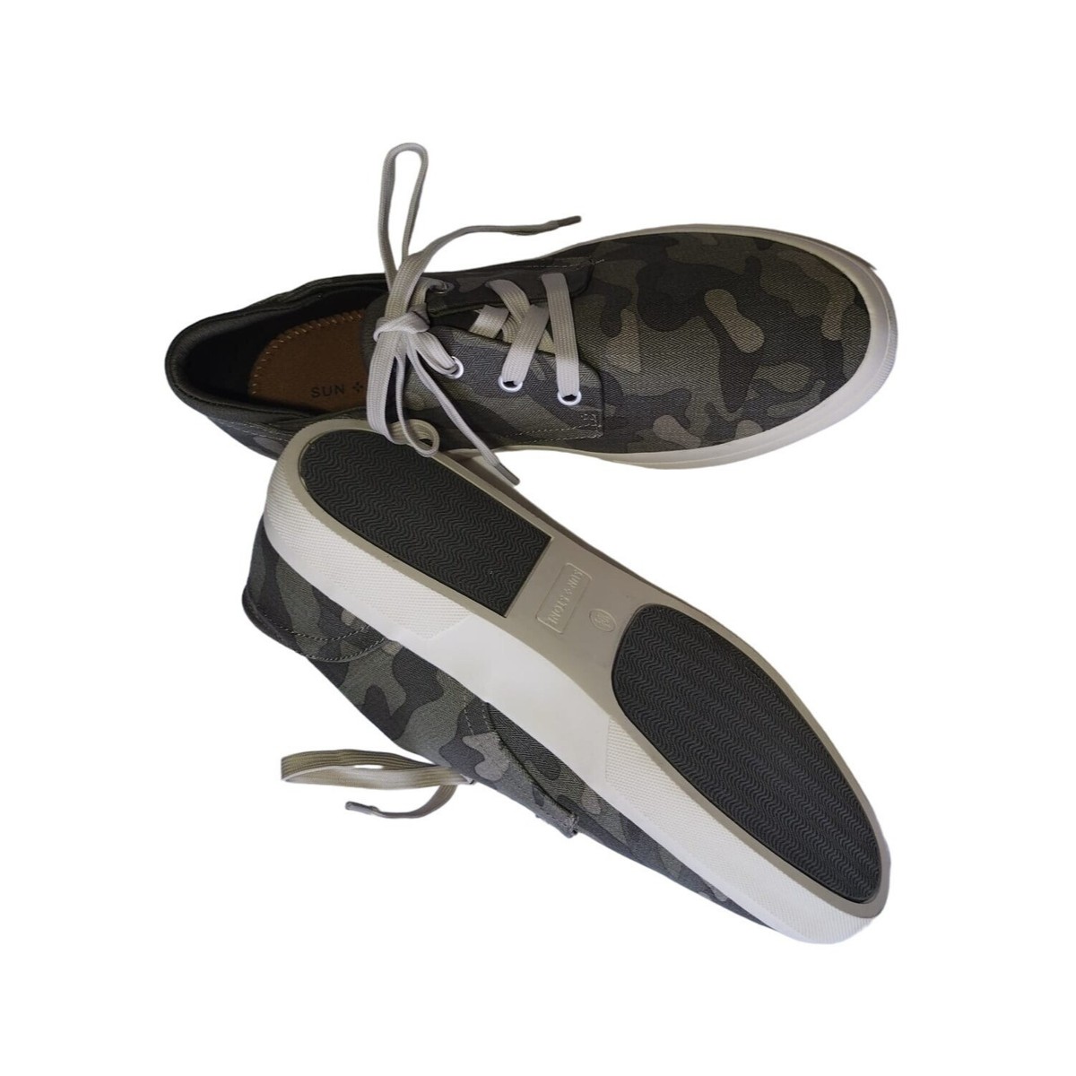 SUN STONE, Upper and textile tennis shoes for men  display picture 3