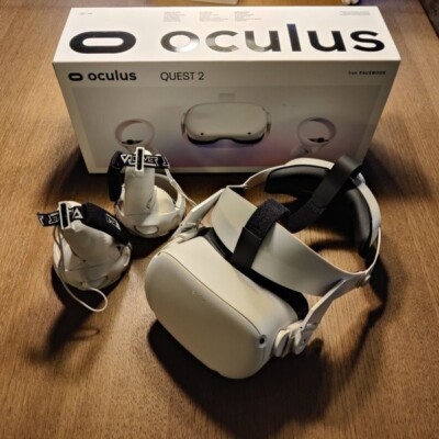 Oculus Quest 2 256GB Advanced All-in-one VR Headset – White