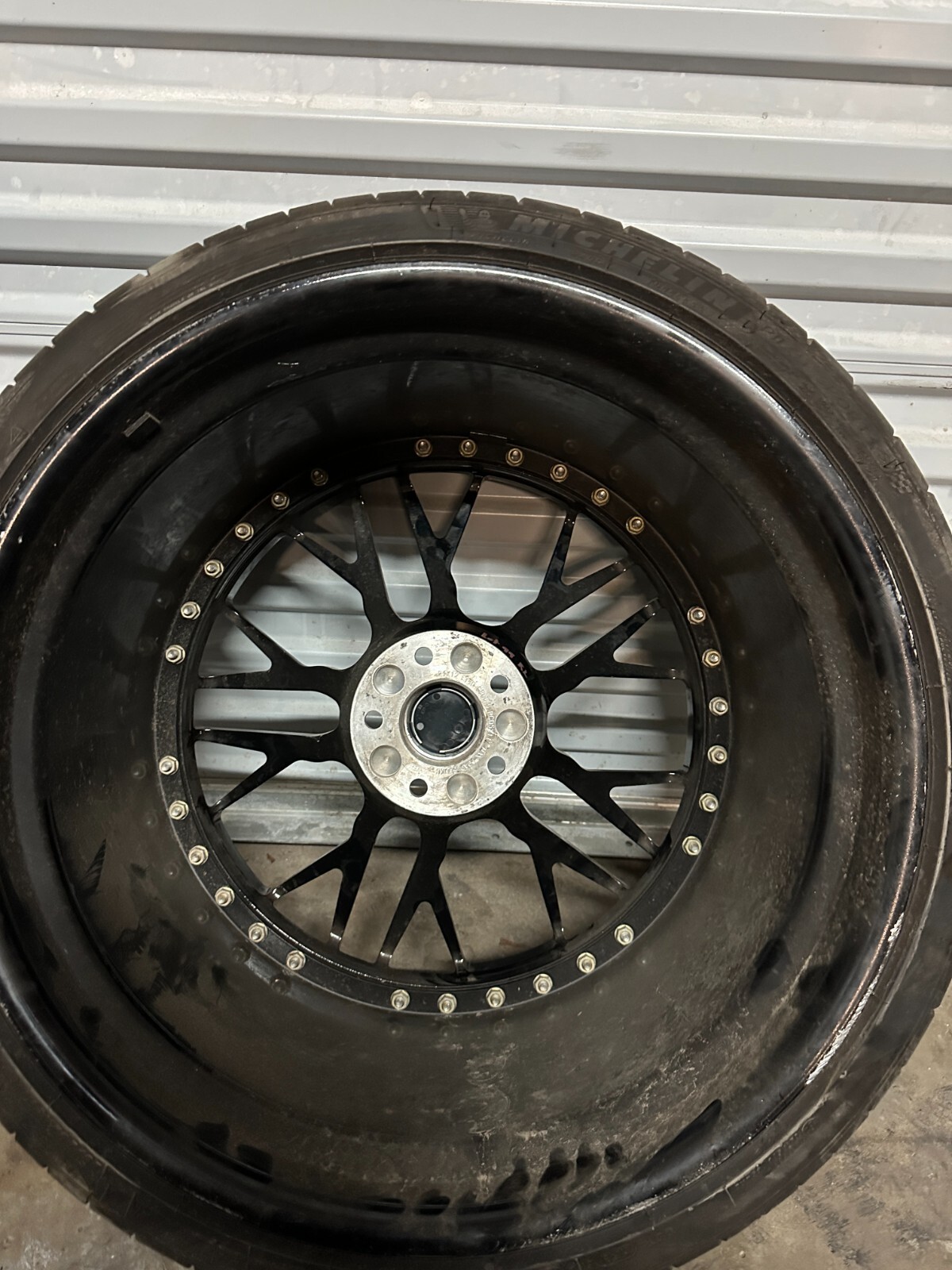 2021 AUDI R8 21X12 5X112 ANRKY REAR WHEELS RIMS PAIR TIRE GENUINE OEM ~CURBRASH~