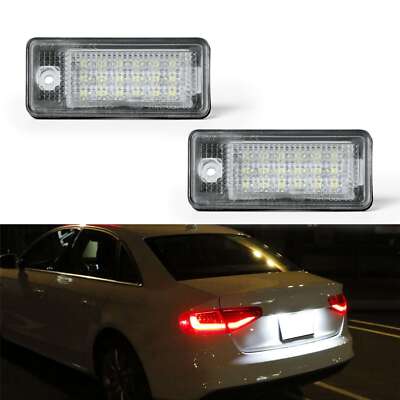 Led Kennzeichenbeleuchtung passend für Audi A6 S6 C6, 4F Limousine | Avant Kombi
