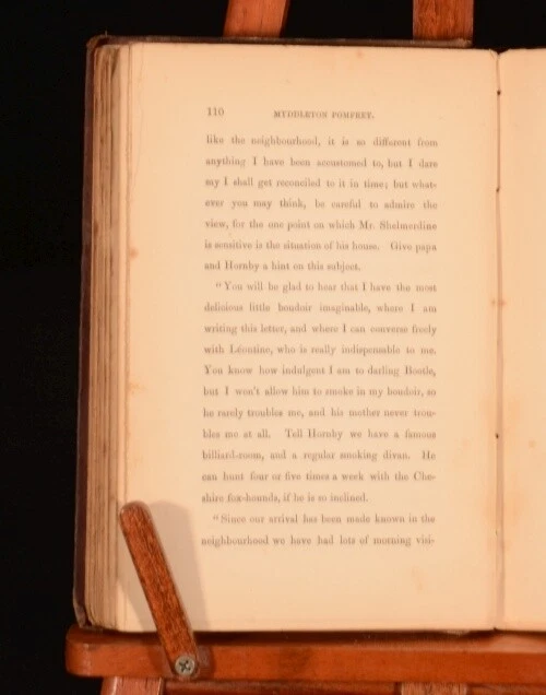 1868 3vol Myddleton Pomfret a Novel William Harrison Ainsworth First Edition - Image 3 of 4