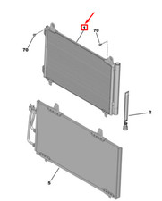 Condensateur Peugeot 208