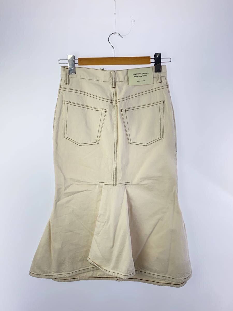 BEAUTIFUL PEOPLE long skirt 36 denim Beige 1255107003 Used BEAUTIFUL PEOPLE long skirt 36 denim Beige 1255107003 Used