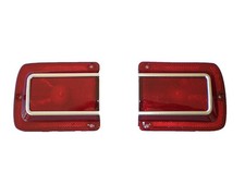 65 Chevelle Tail Light Lenses With Trim Molding