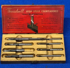 Threadwell Capscrew & Flat Head Countersinks                    P-407