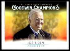 2021 Upper Deck Goodwin Champions Joe Biden G23 #78