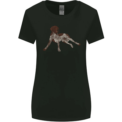 Deutsche Shorthaired Pointer Hund Damen Breiter Schnitt Maglietta