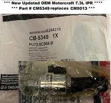 CM5349 OEM IPR VALVE Fuel Injection Pressure Regulator for Ford 7.3L SHIPS FREE