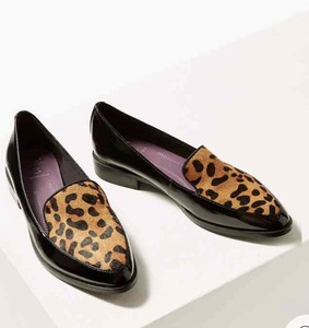animal print loafer shoes