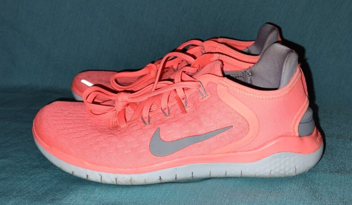 Nike Free Run Rn 2018 Crimson Pulse Atmosphere Grey Running Shoes