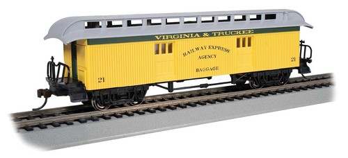 Spur H0 - Bachmann Wood Old-Time Wood Baggage Virginia & Truckee - 15307 NEU | Zustand: Neu