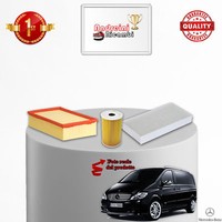 Inspektionskit Filter Mercedes Vito II 122 160KW 218CV Von 2005->