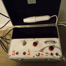 Portable 5 in 1 Galvanic High Frequency Brush Facial Machine Spa Salon Equipment