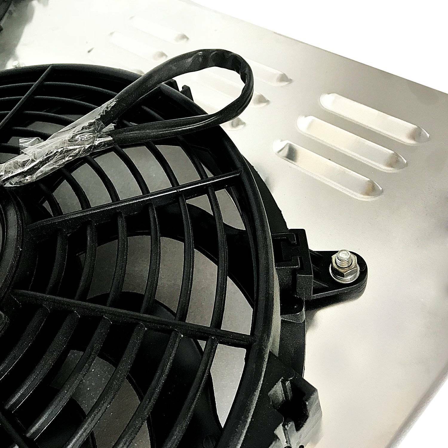 SHROUD 2x12''FANS RELAY For 1975~1979 FORD LTD II MERCURY COUGAR LINCOLN MARK V thumbnail 9