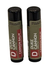 Duke Cannon Supply Co. Offensively Large Lip Balm Lot Of 2 Sunscreen SPF 15 New