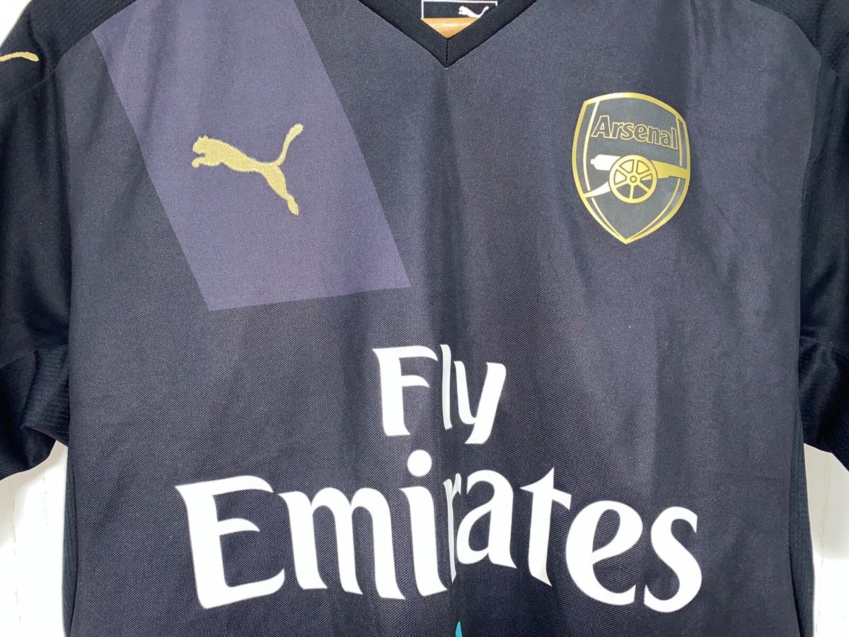 ARSENAL LONDON 2015 2016 THIRD 3RD FOOTBALL SHIRT SOCCER #17 MAX
