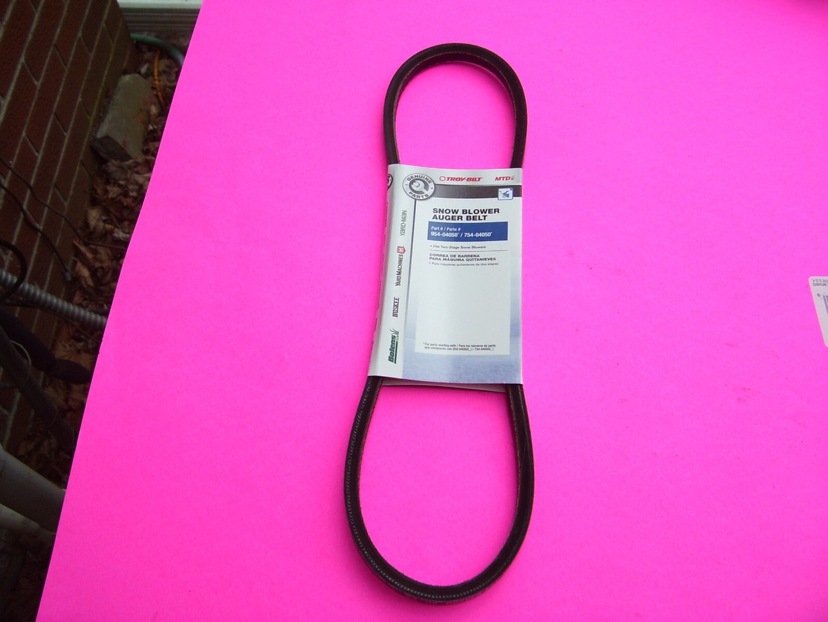 MTD 954-04050 754-04050 Snow Thrower Auger Belt Troy-Bilt OEM