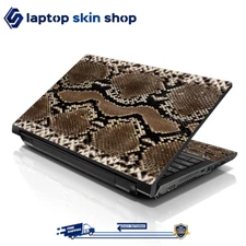 Laptop Skin Sticker Decal Cover Snake Pattern for Notebook Apple Asus 13-16 in