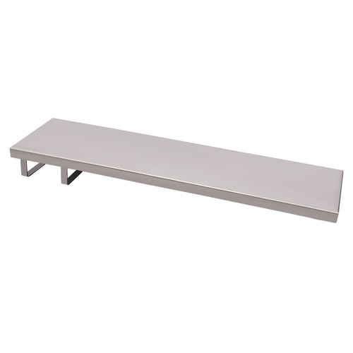 28"x8" Stainless Steel Concrete Slider Knee Boards Pair Sliding Boards with Pads - Picture 14 of 16