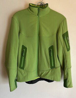 Arcteryx Hyllus Hoodie Jacket Sherpa Polartec High Loft Women s Large O2 Shield