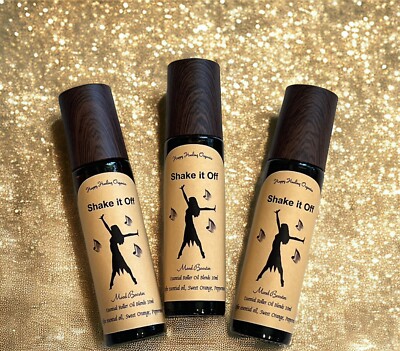 Focus and clarity Roller oil, Brain Boosting Blend, Aromatherapy For concentrate