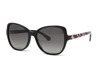 Kate Spade Women's Sunglasses Esmae/G/S 7J2 Black Violet 58mm NEW!