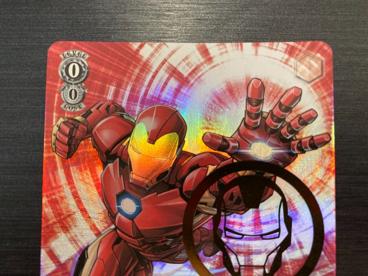 Weiss Schwarz MARVEL MAR/S89-036MR Foil Ironman Card Gold Weiss Schwarz MARVEL MAR/S89-036MR Foil Ironman Card Gold