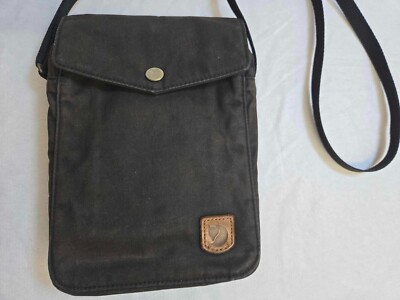 Vintage FjallRaven G1000 Multi Pocket Crossbody Shoulder Bag Brown