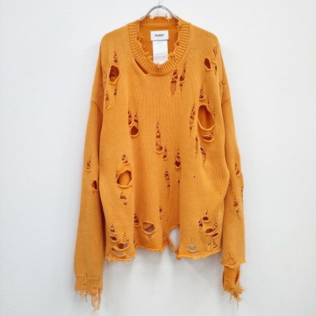 doublet DESTROYED KNIT PULLOVER 23SS34KN102 List price 55000 yen 3-0601M♪