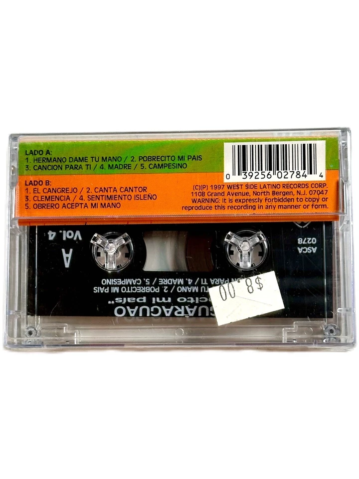 LOS GUARAGUAO Probecito Mi Pais (Cassette Tape, 1997) West Side Latino Sellado - Image 2 of 4