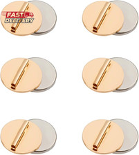 6Pcs Mini Magnetic Brooch Pin Converter, Harm Free Clothing Magnet Buckle Magnet