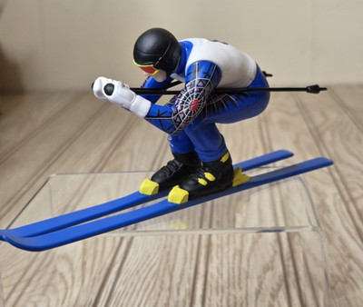 1998 98 Tommy Moe USA Olympic vtg 1994 94 Alpine Skiing SLU Figurine Gold Medal