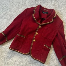 Trico Comme des Garcons Vintage Gold Button Jacket