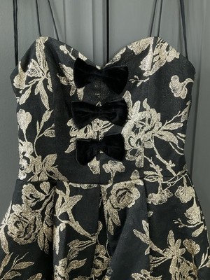 alice jacquard bow mini dress Sister Jane | Dresses | Sister Jane Alice Jacquard Bow Mini Dress