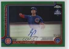 2025 Topps Pro Debut Chrome Green Refractor 93/99 Ty Southisene Auto 4z8