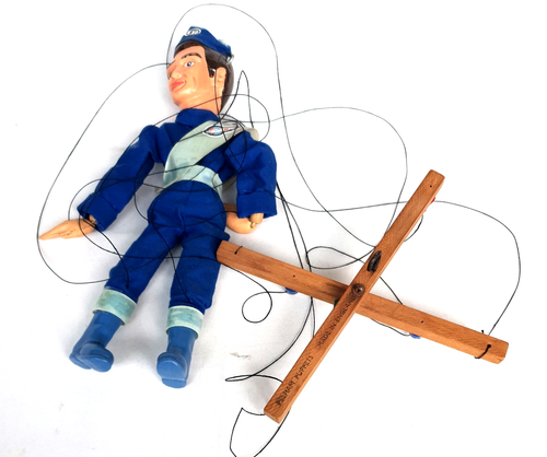 Thunderbirds - Pelham String Puppet Marionette Scott Tracy 1992 - Bild 7 von 8