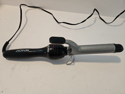 REVLON PERFECT HEAT 3X CERAMIC 1'' CURLING IRON 400° 30 HEAT SETTINGS RV051