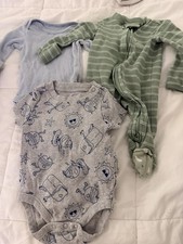 Carter's 3pc Baby Bodysuit/ Set 0-3M/3M