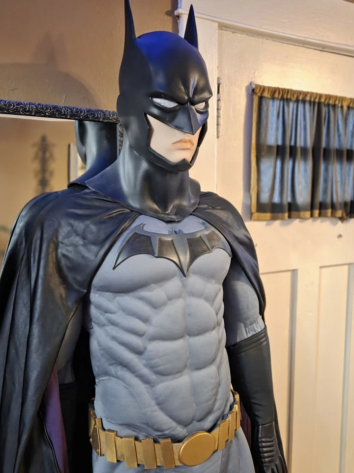 Capucha Bat Hero, Uretano Flexible, Hecha a Mano, Juegos con disfraces, Envío Nacional Gratis Foto 2 de 4