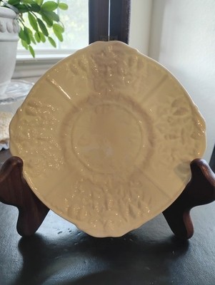 Belleek Bacchus Mask Bread & Butter Dish  7th Mark W Free Shipping 