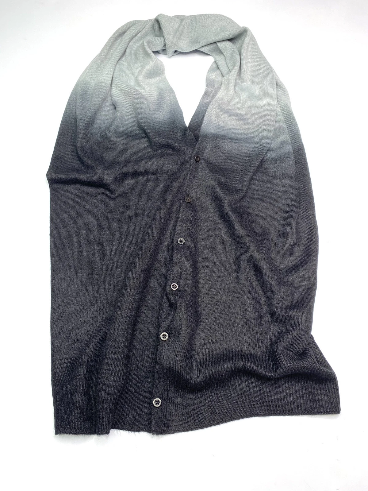 NWT Cruise Club Women Scarf Poncho Blue Gray Ombré Multiple Styles ONE SIZE