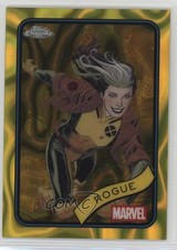 2025 Topps Chrome Marvel Comics Yellow Lava Refractor Rogue #189 1r8l